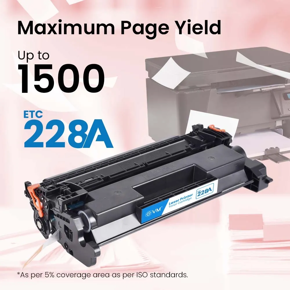 EVM Compatible Laser Cartridge For HP 228A With Chip view 6